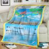 Anime Pokemon Croconaw Phantom Forces Soft Blanket