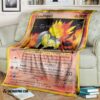 Anime Pokemon Cyndaquil 1St Edition Leer Blanket