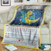 Anime Pokemon Dark Dragonite 1St Edition Full Print Soft Blanket