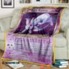 Anime Pokemon Dark Espeon Holo 1St Edition Soft Blanket