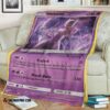 Anime Pokemon Detective Pikachu Rare Holo Mewtwo Blanket