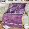 Anime Pokemon Detective Pikachu Rare Holo Mewtwo Custom Blanket
