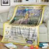 Anime Pokemon Detective Pikachu Soft Blanket