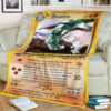 Anime Pokemon Donphan Full Print Soft Blanket