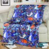 Anime Pokemon Dragon Seamless Blanket