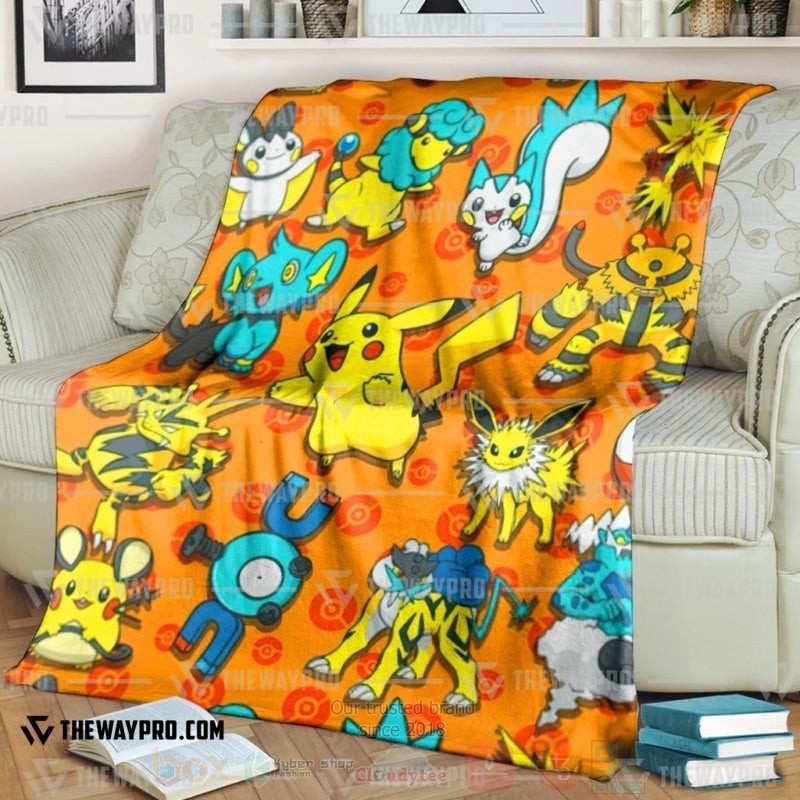 Anime Pokemon Electric Blanket Anime Pokemon Electric Blanket