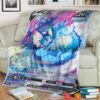 Anime Pokemon Evovling Skies Vaporeon Alternate Soft Blanket