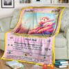 Anime Pokemon Flabebe Soft Blanket