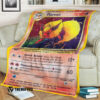 Anime Pokemon Flareon Custom Soft Blanket