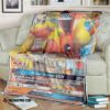 Anime Pokemon Flareon Gx Blanket 2