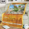 Anime Pokemon Flygon Darkness Ablaze Custom Blanket