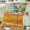 Anime Pokemon Flygon Darkness Ablaze Custom Soft Blanket
