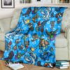Anime Pokemon Flying Custim Soft Blanket