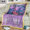 Anime Pokemon Gengar Generations Quilt Blanket