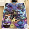 Anime Pokemon Ghosting Custom Blanket