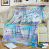 Anime Pokemon Glaceon Lv 46 Full Printing Blanket