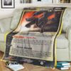 Anime Pokemon Gold Star Umbreon Custom Soft Blanket