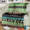 Anime Pokemon Grass Soft Blanket