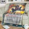 Anime Pokemon Greninja Star Custom Blanket