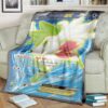Anime Pokemon Haymin Ex Roaring Skies Blanket