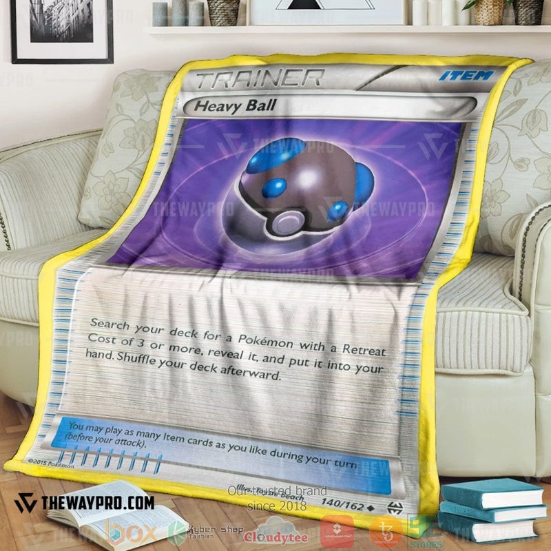 Anime Pokemon Heavy Ball Trainer Soft Blanket 2 Anime Pokemon Heavy Ball Trainer Soft Blanket 2