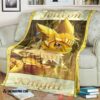 Anime Pokemon Jolteon Knight Soft Blanket