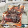 Anime Pokemon Kiawe Trainer Soft Blanket