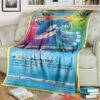 Anime Pokemon Kyogre Shining Fates Soft Blanket