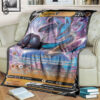 Anime Pokemon Lucario V Full Printing Blanket
