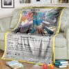 Anime Pokemon Lucario Xy Fates Collide Soft Blanket