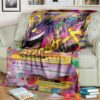 Anime Pokemon M Gengar Ex Phantom Forces Soft Blanket