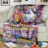 Anime Pokemon M Gengar Ex Xy Promos Soft Blanket