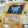Anime Pokemon Machamp Full Printing Blanket