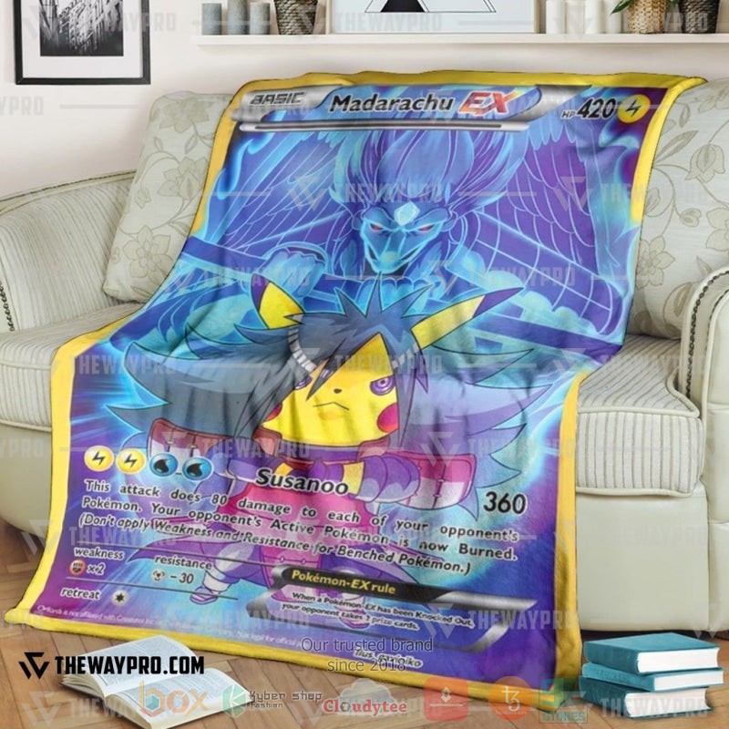 Anime Pokemon Madarachu Soft Blanket 2 Anime Pokemon Madarachu Soft Blanket 2