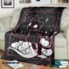 Anime Pokemon Mew Cloud Black Soft Blanket