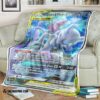 Anime Pokemon Mewtwo And Mew Blanket