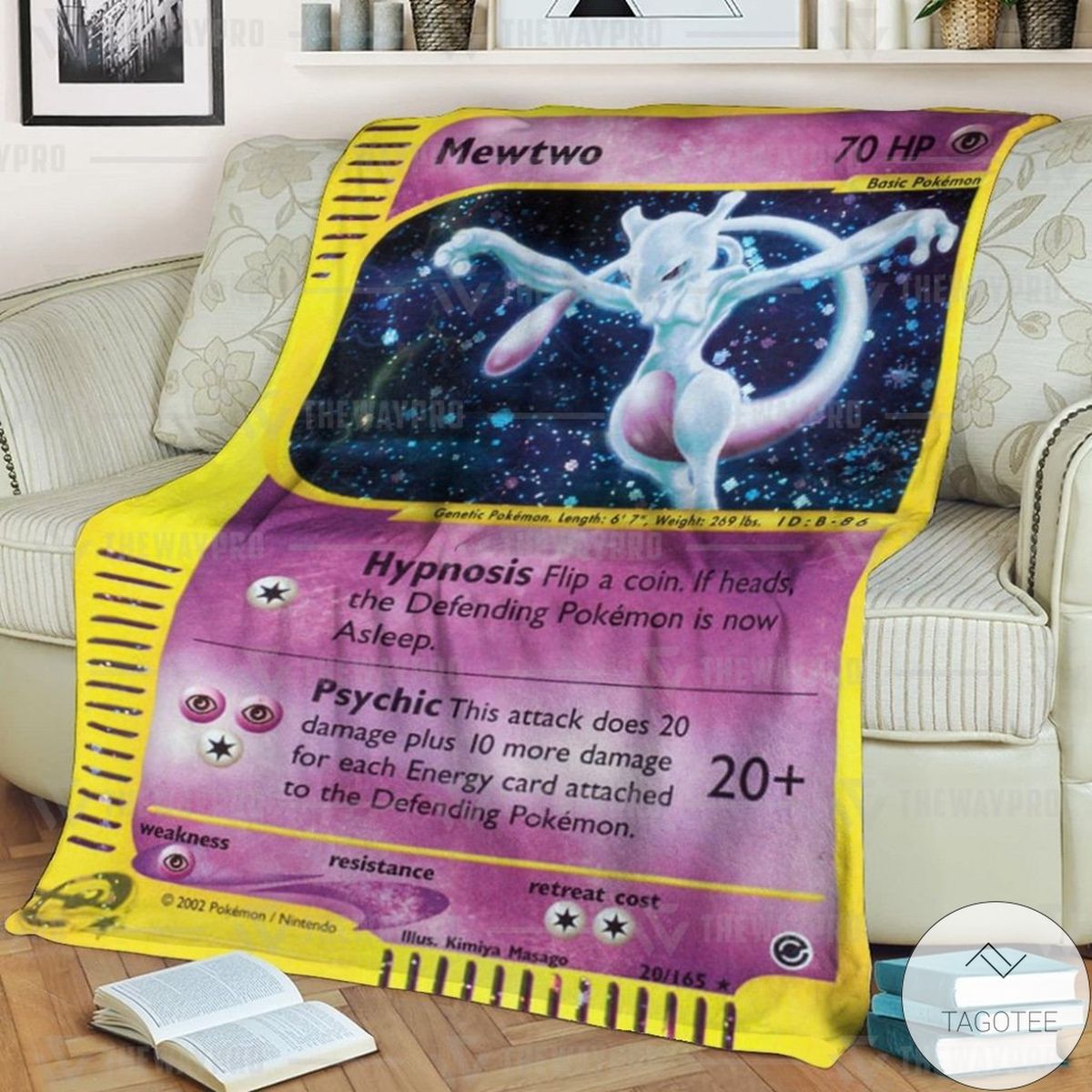 Anime Pokemon Mewtwo Expedition Custom Blanket Anime Pokemon Mewtwo Expedition Custom Blanket