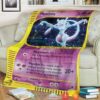 Anime Pokemon Mewtwo Expedition Soft Blanket 2