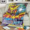 Anime Pokemon Moltres Zapdos Articuno Gx Soft Blanket