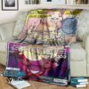 Anime Pokemon Morpeko Flip Team Custom Blanket
