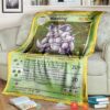 Anime Pokemon Nidoking Base Set Soft Blanket