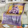 Anime Pokemon Nidoking Evolutions Soft Blanket