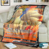 Anime Pokemon Ninetales V Rebel Clash Full Printing Blanket