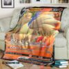 Anime Pokemon Ninetales V Rebel Clash Soft Blanket