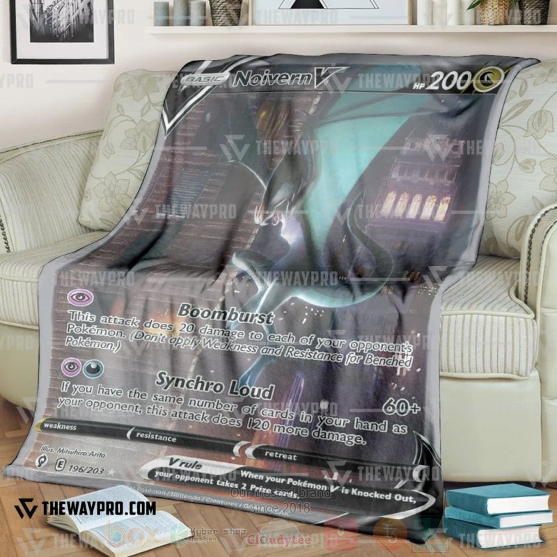 Anime Pokemon Noivern V Blanket 3 Anime Pokemon Noivern V Blanket 3