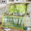 Anime Pokemon Oddish 1St Edition Green Blanket