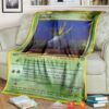 Anime Pokemon Oddish 1St Edition Soft Blanket