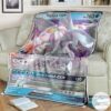 Anime Pokemon Palkia Gx Forbidden Light Custom Blanket