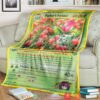 Anime Pokemon Parkers Ivysaur Card Soft Blanket