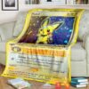 Anime Pokemon Pichu Soft Blanket
